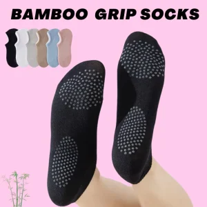 Women Bamboo Pilates Grip Socks No Show Spring Summer Breathable Sweat Absorbent Deodorant Thin Boat Socks OEM Manufacturer
