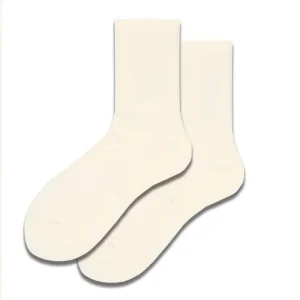 Women Custom Logo Jacquard Knitted Casual Dress Socks Cotton Crew Print Sweat Absorbent Bulk Cuff Autumn Men Grip Sports Socks