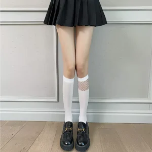 Women Fashion Knee High Long Nylon Silk Dress Socks Girls Ladies Knee High Nylon Socks Good Quality Socks