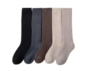 Women Knit Warm Thick Tall Boot Stockings Cotton Extra Long Thigh High Socks