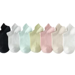 Women No Show Custom Seamless Socks Non Slip Soft Cotton Ankle Socks