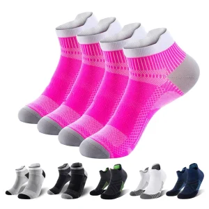 Women and Men’s Performance Compression Nylon Athletic Socks Summer Running Ankle Socks