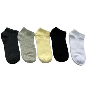 Women’s Breathable Knitted Ankle Length Socks for Spring and Autumn