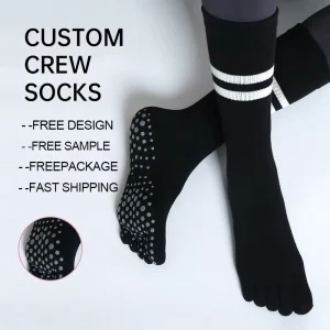 Women’s Christmas Thickened Breathable Custom Anti-slip Towel Clip Anti-slip Pilates Winter Yoga Socks