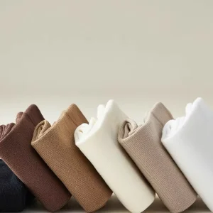 Women’s Crew Dress Socks Soft Velvet Touch Soft Autumn Color Warm Socks