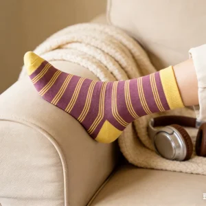 Women’s Crew Leopard Print Breathable Knitted Socks Summer Couples’ Crew Socks