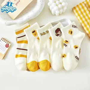 Women’s Custom Socks Breathable and Comfortable Anti odor Socks Preppy Cute Women’s Socks