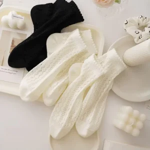 Women’s Four Season Socks Japanese Kawaii Cute Short Socks White Socks Women Summer