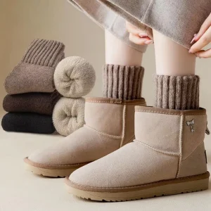 Women’s Hypoallergenic Breathable Moisture wicking 90% Wool Full Terry Cushioned Socks