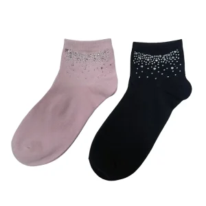 Women’s Low Cut Ankle Socks Casual Knitted Eco-Friendly Breathable Cotton Socks