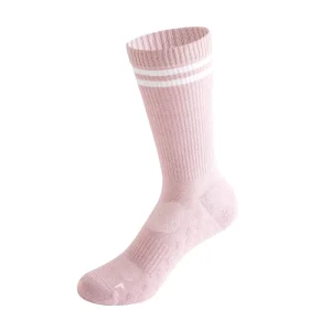 Women’s Medium Non Slip Yoga Pilates Crew Knitted Socks