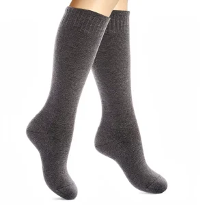 Women’s Merino Wool Everyday Socks Solid Color Breathable Lightweight for All-Day Comfort