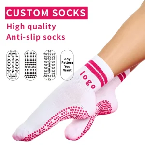 Women’s Non slip Casual Pilates Socks Spring Sports Yoga Socks