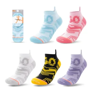 Women’s Professional Sports Sprint Socks Short Barrel Summer Crew Cuff Knitted Marathon Tide Socks