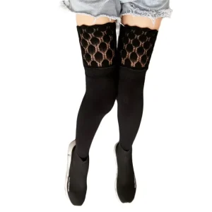 Women’s Pure Cotton Knee High Socks Sexy Quick Drying Warm Breathable Solid Pattern for Daily Wear