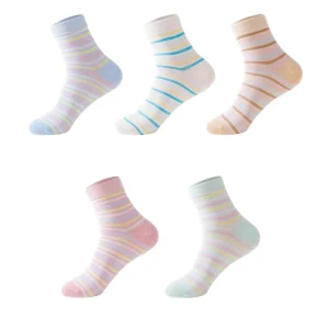 Women’s Silver Mini Crew Performance Running Socks Breathable Moisture Wicking
