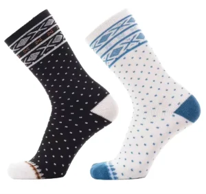Women’s Standard Knitted Wool Acrylic Crew Socks Sporty Breathable Winter Warm Comfort