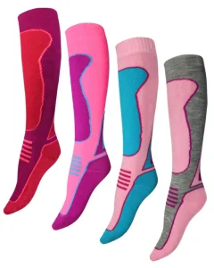 Women’s Yoga Outdoor Spring Knitted High Performance Breathable Cotton Bamboo Fiber Compressed Sports Socks