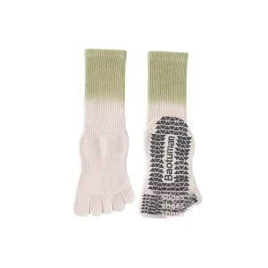Women’s Yoga Socks Cotton Non-slip Professional Indoor Rope Skipping Sports Dance Fitness Pilates Five-toe Socks