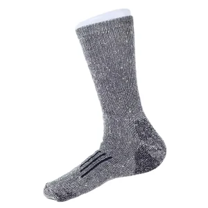 Wool Crew Socks Winter Anti Bacterial Sporty with Customizable Logo