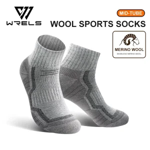 Wool Socks Low MOQ Thermal Merino Wool Socks Ready To Ship Moisture Wicking Anti Slip Socks Breathable Wool Socks