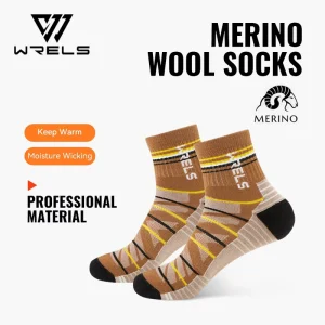 Wool Socks Ready Stock Terry Cushioned Sports Socks Thick Windproof Winter Outdoor Hiking Climbing Soft Merino Wool Socks