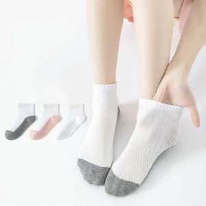 Xiangyi Infantil Summer Knitted Breathable Crew Cartoon Soft Funny Child Socks