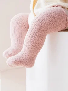 Xiangyi Winter Knitted Casual Thick Warm Soft Cotton Terry Long Baby Toddler Stockings