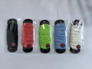 Y2K Stylish Women’s Striped Acrylic Leg Warmers Socks And Leggings Warmer For Spring Autumn Fashionable Leg Warmers