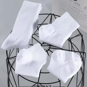 YILONG Men’s Unisex Sports Compression Ankle Crew Socks Winter Bamboo Cartoon Heating Design Cotton Grip Running Socks Spring