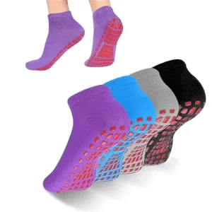 Yoga Kids Adults Anti Slip Floor Socks Parent Child Trampoline Cotton Breathable Elasticity Sports Boys Girls Outside Children