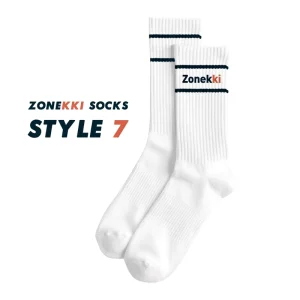 ZONEKKI Custom Crew Athletic Socks