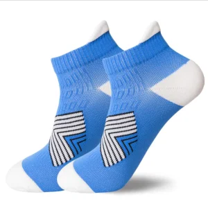 Zhuji Men’s Quick Dry Sport Running Socks High Quality Anti-Slip Basketball Stockings Knitted Sporty Style